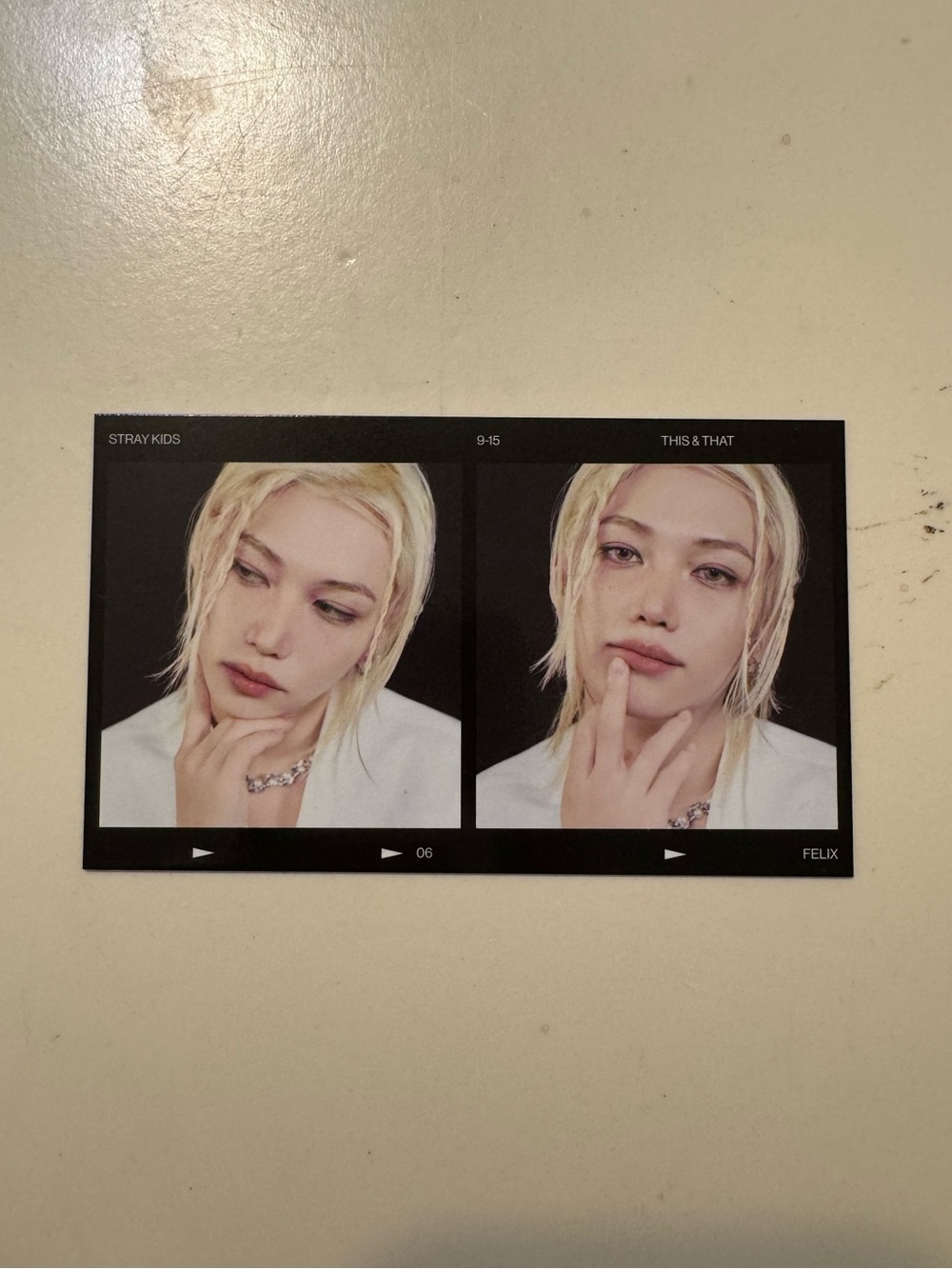 Stray Kids Felix This & That Truck Version 2-Cut Photo